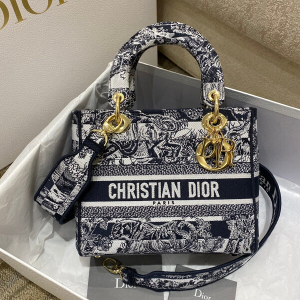 Christin Doir Medium Lady Dior Bag 24cm